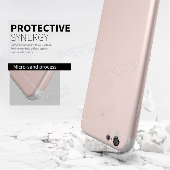 Ultra Thin 3 In 1 Circle Hard Plastic Case For iPhone 6 6S