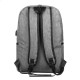 USB Charging Backpack Anti-Thief Laptop Travel Shoulder Bag with Headphone Plug for Macbook