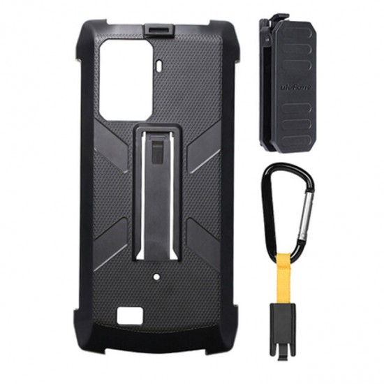 For Power 13 Case Multifunctional Shockproof Anti-Slip with Anti-Lost Hook TPU + PC Protective Case Back Cover