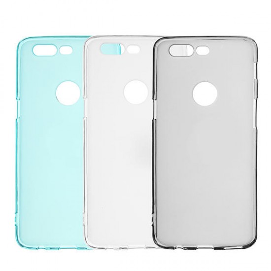 Ultra Thin Anti-Scratch Pudding TPU Soft Scrub Back Case For OnePlus 5T