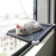 Cat Bed Window Mounted Cat Hammock Bed Pet Seat Super Suction Cup Hanging Lounger Soft Warm Bed For Cats Small Dogs Rabbits