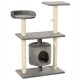 170512 95cm Cat Tree with Sisal Scratching Posts Climbing Protecting Furniture