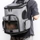 Pet Carrier Backpack Breathable Puppy Travel Space Shoulder Bag Dog Cat Outdoor Double-sided cushion