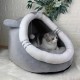 S/M/L Winter Warm Washable Round Soft Pet Warm Mat Sleeping Bed Mat Comfortable Cotton Velvet Round Design Suitable for Small And Medium Pets