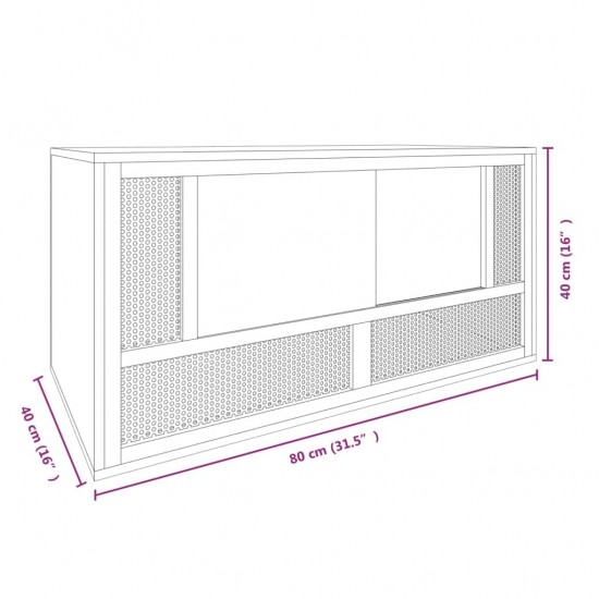 Terrarium Engineered Wood 31.5inchx15.7inchx15.7inch