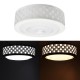 12W 24 LED Bright Round Ceiling Down Light Modern Luxury Flush Acrylic Lamp