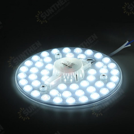 18W 24W Round Square Pcb Board LED Module Pure White Retrofit Replace Ceiling Lamp AC165-265V