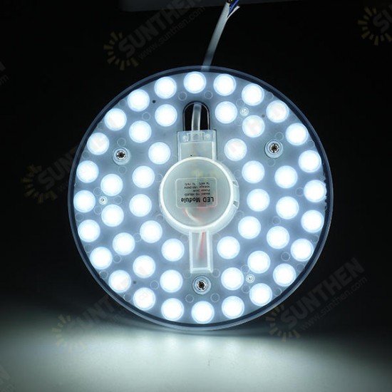 18W 24W Round Square Pcb Board LED Module Pure White Retrofit Replace Ceiling Lamp AC165-265V