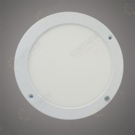 18W LED Ultra Thin Round PIR Motion Sensor Panel Ceiling Light Human Body Induction Down Light