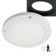 18W LED Ultra Thin Round PIR Motion Sensor Panel Ceiling Light Human Body Induction Down Light