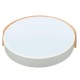 18W Ultra-thin Ceiling Light Colorful Round Acrylic LED Wood Room Ceiling Lamp