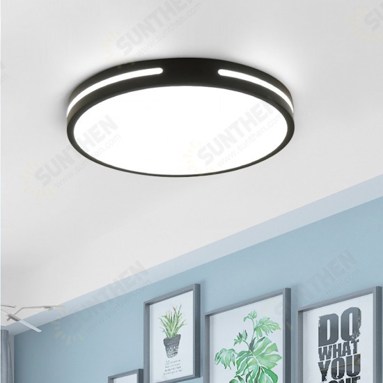 18W/24W/36W 6000K White LED Ceiling Light Non-Dimmable Indoor Living Bedroom Lamp for Home Decor