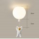 20CM/25CM/30CM/35CM E27 Nordic LED Ceiling Light Fixture Cartoon Astronaut Balloon Lamp For Children Nursery Room Bedroom Home Decor Modern Lighting