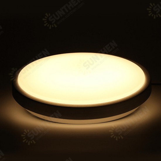 220V 12W 24W 36W LED Ceiling Light Round Panel Down Light Living Room Bedroom Kit