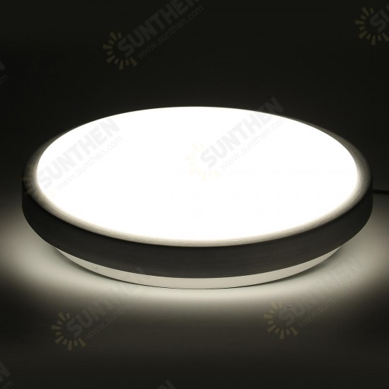 220V 12W 24W 36W LED Ceiling Light Round Panel Down Light Living Room Bedroom Kit