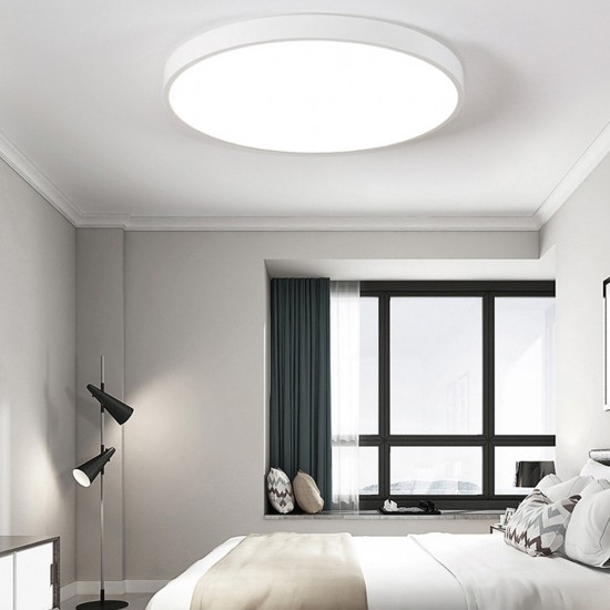 23CM/30CM LED Ceiling Light Ultra-thin Surface Downlight Mount Round Panel Lamp AC110-240V