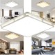 24W 1000LM Modern Square Acrylic LED Ceiling Lights Flush Mount Light Fixture for Bedroom 110V-220V