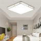 24W 1000LM Modern Square Acrylic LED Ceiling Lights Flush Mount Light Fixture for Bedroom 110V-220V