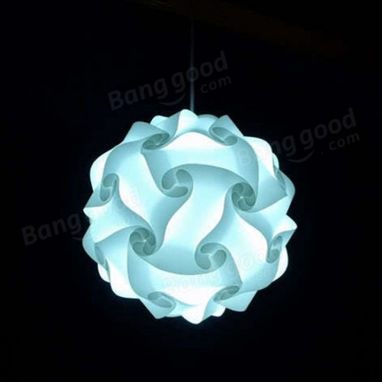 25CM 30 Elements Ceiling Pendant Modern IQ Jigsaw Home Hanging Xmas Lamp Light Shade