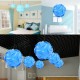 25CM 30 Elements Ceiling Pendant Modern IQ Jigsaw Home Hanging Xmas Lamp Light Shade