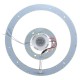 25W 5730 SMD LED Double Panel Circles Annular Ceiling Light Fixtures Board Lamp