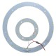 25W 5730 SMD LED Double Panel Circles Annular Ceiling Light Fixtures Board Lamp