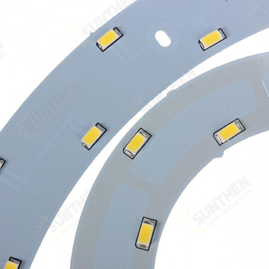 25W 5730 SMD LED Double Panel Circles Annular Ceiling Light Fixtures Board Lamp