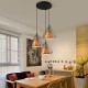 3 Head E27 Vintage Chandelier Light Restaurant Adjustable Pendant Lamp Bar Living Room