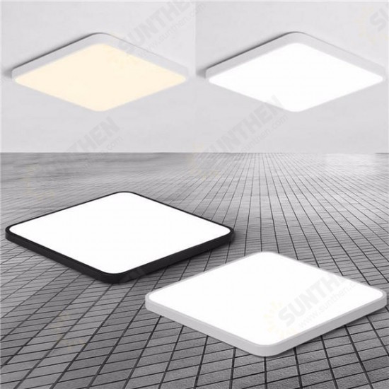 30W Modern Dimming LED Ceiling Light Surface Mount Lamp with Remote Control for Bedroom Bar