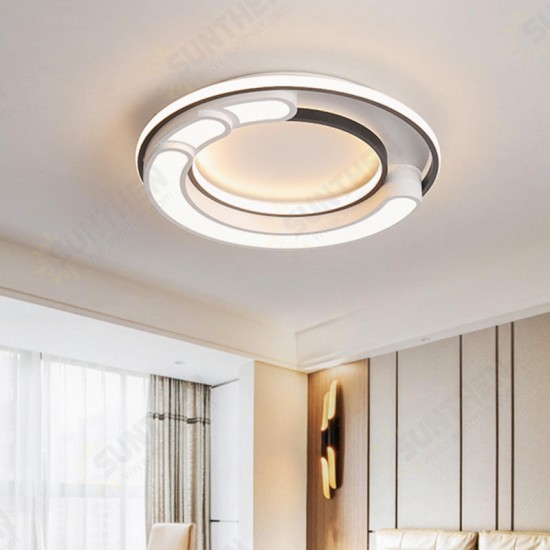 32W Modern LED Ceiling Light Geometric Round Living Bedroom Ceiling Lighting