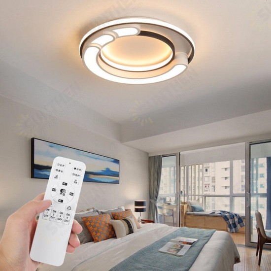 32W Modern LED Ceiling Light Geometric Round Living Bedroom Ceiling Lighting