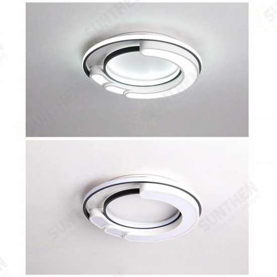 32W Modern LED Ceiling Light Geometric Round Living Bedroom Ceiling Lighting