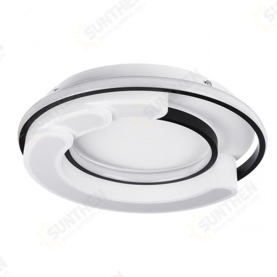 32W Modern LED Ceiling Light Geometric Round Living Bedroom Ceiling Lighting