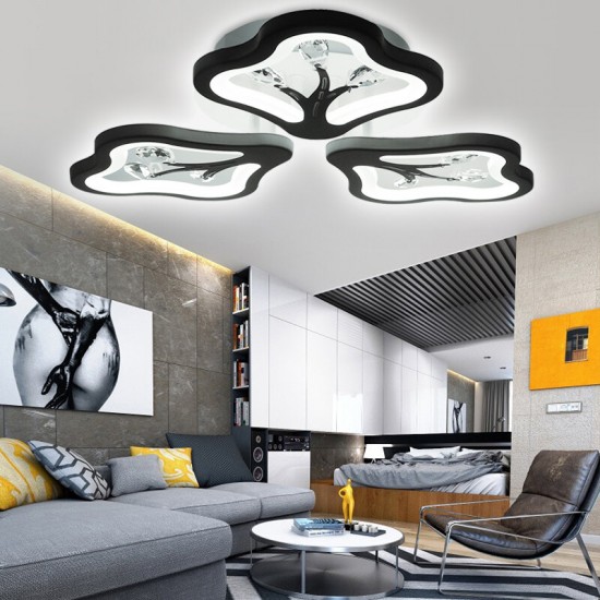 360LED 4000LM Post-Modern Ceiling Lamp Bedroom LED Chandeliers+Remote Control