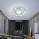 36W 40CM LED Ceiling Light Concentric Circles Dimmable Ceiling Lamp w/Remote AC185-265V