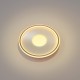 36W 40CM LED Ceiling Light Concentric Circles Dimmable Ceiling Lamp w/Remote AC185-265V