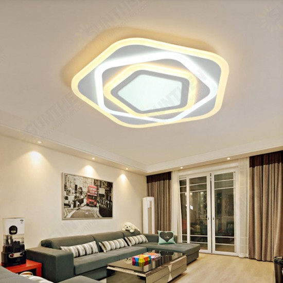 36W LED Ceiling Lamp With Remote Controller Indoor Light AC220V