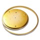 38W 45*5CM AC175-265V LED Ceiling Light Fixture Gold Ring Modern Home Living Room Decor