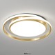 38W 45*5CM AC175-265V LED Ceiling Light Fixture Gold Ring Modern Home Living Room Decor