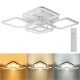 4300LM 900 LED Ceiling Lamp 5Pcs Cube Living Room Bedroom Pendant Light+Remote