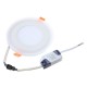 6W RGB Dual Color LED Recessed Ceiling Round Panel Down Light Lamp