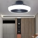 72W 220V LED Ceiling Fan Lamp App/Remote Control Ceiling Fan Light Three Color Dimmable Fan Light For Bedroom Living Room Chandelier Fan