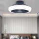 72W 220V LED Ceiling Fan Lamp App/Remote Control Ceiling Fan Light Three Color Dimmable Fan Light For Bedroom Living Room Chandelier Fan