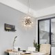 8 Heads 60cm Firework Acrylic Modern LED Chandelier Light Pendant Lamp AC110-220V