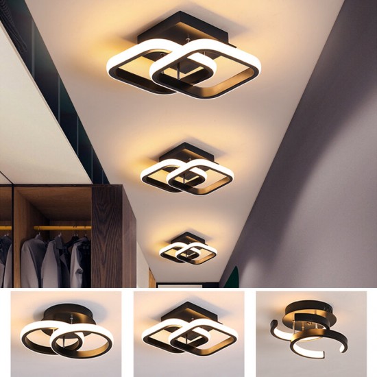 85-265V LED Ceiling Light Dimmable Lighting Fixtures Lamp Corridor Hallway Entryway Aisle