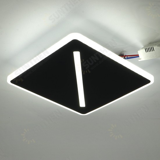 85-265V LED Ceiling Light Round/Squre Bedroom Parlor Entrance Corridor Balcony Lamp