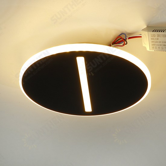 85-265V LED Ceiling Light Round/Squre Bedroom Parlor Entrance Corridor Balcony Lamp