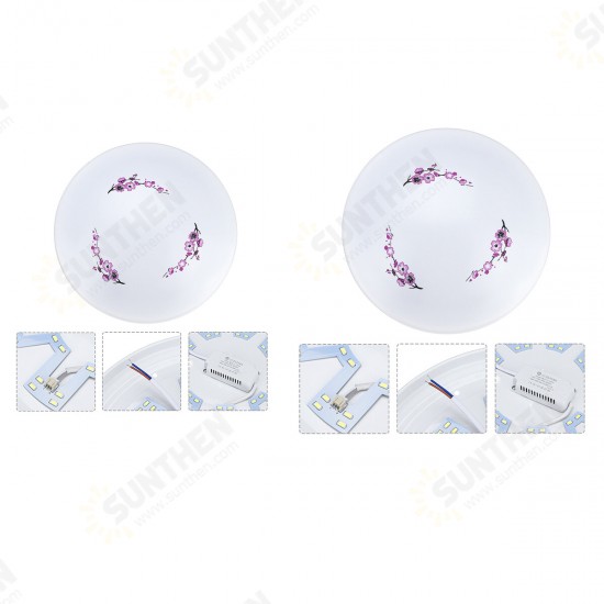 85V-265V 28/35cm 24/30W LED Ceiling Light Thin Flush Mount Fixture Light Lamps Kitchen