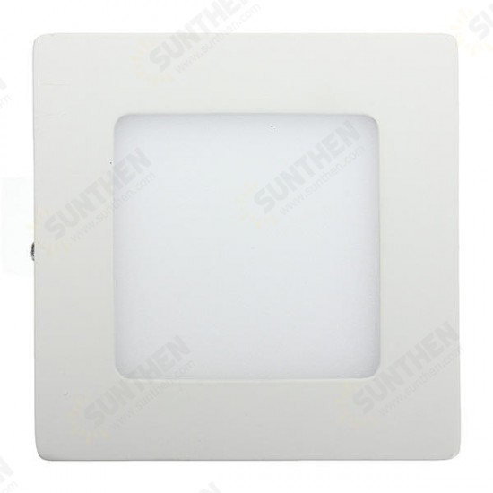 9W Square LED Panel Wall Ceiling Down Lights Mount Lamp AC 85-265V