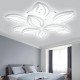 AC110-220V 10800LM 990LED Ceiling Lamp White Light Remote Control Bedroom Parlor